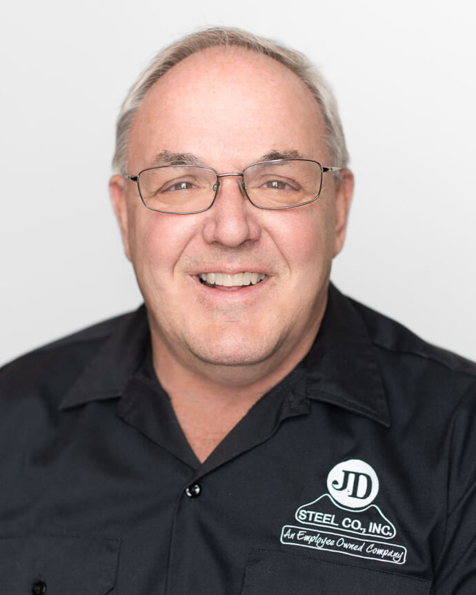JDSteel Employee Brian O'Neill Headshot